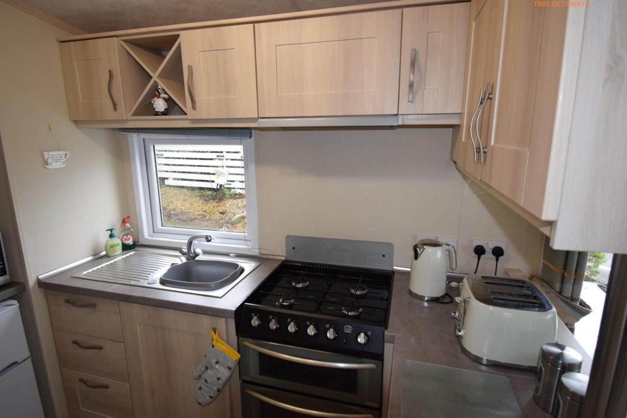 Hotel Tim'S Getaways Super Caravan A2, Todber Valley Caravan Park Gisburn Exterior foto